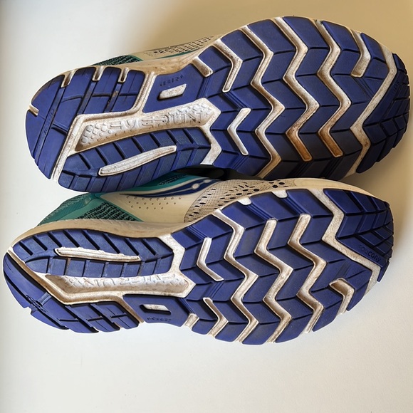 Saucony Ride10 Womens Size 7.5 Model: S10374-3 Blue White Shoes - Picture 7 of 8